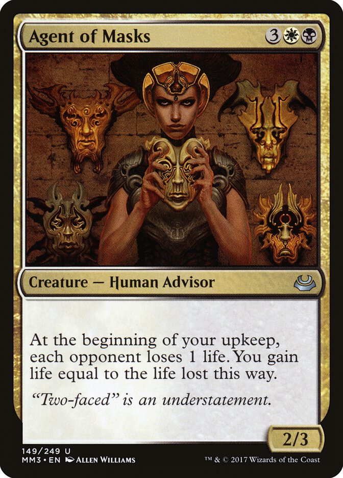 Agent of Masks [Modern Masters 2017] | Black Swamp Games