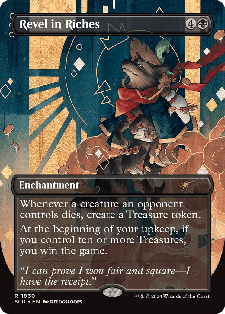 Revel in Riches (Rainbow Foil) [Secret Lair Drop Series] | Black Swamp Games
