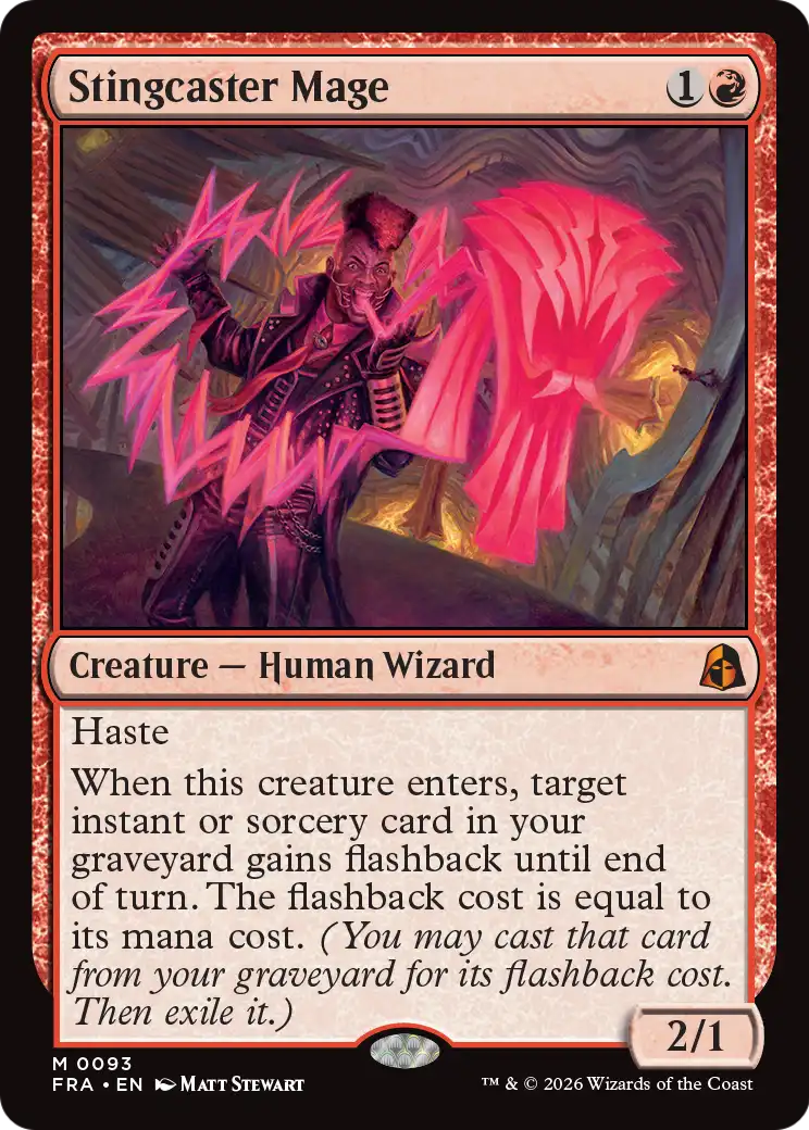 Stingcaster Mage [Reality Fracture] | Black Swamp Games