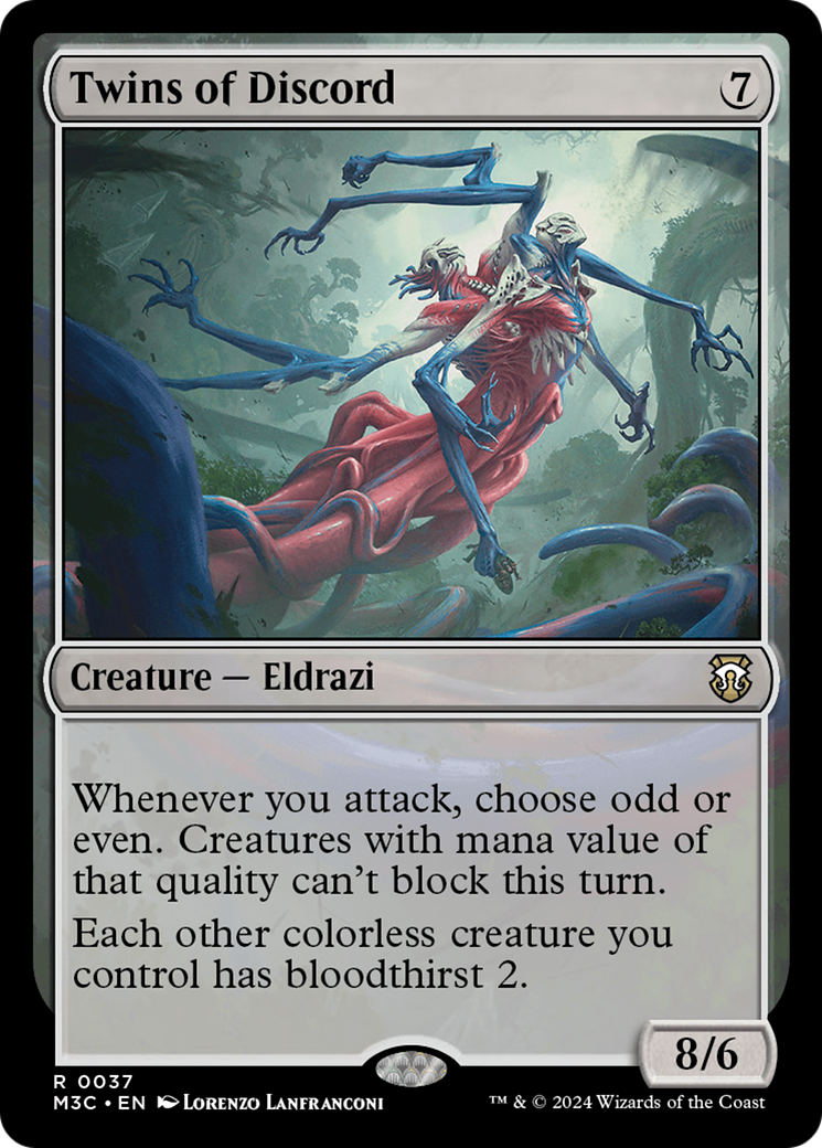 Twins of Discord [Modern Horizons 3 Commander] | Black Swamp Games