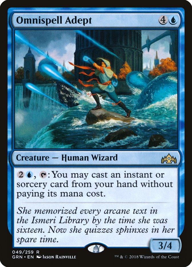 Omnispell Adept [Guilds of Ravnica] | Black Swamp Games
