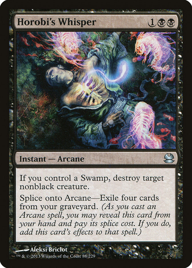 Horobi's Whisper [Modern Masters] | Black Swamp Games