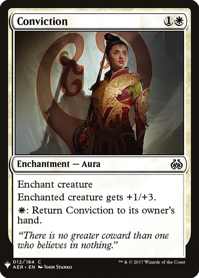Conviction [Mystery Booster] | Black Swamp Games