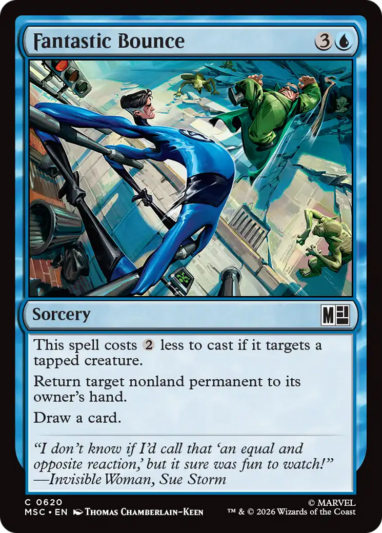 Fantastic Bounce [Marvel Super Heroes Commander] | Black Swamp Games