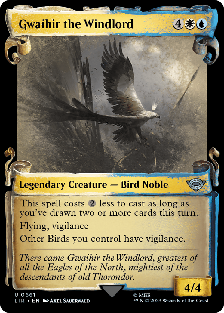Gwaihir the Windlord [The Lord of the Rings: Tales of Middle-Earth Showcase Scrolls] | Black Swamp Games