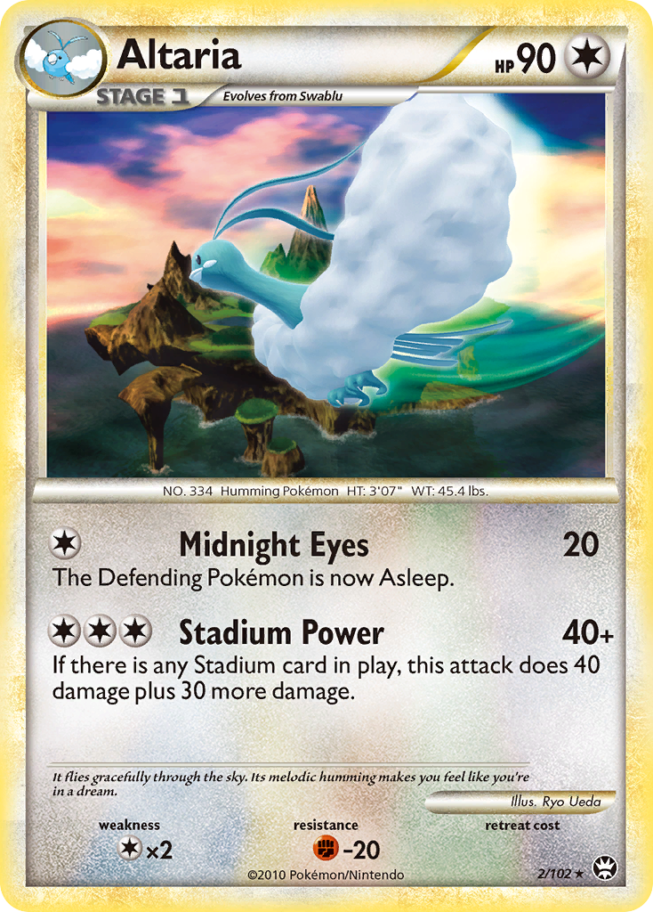 Altaria (2/102) [HeartGold & SoulSilver: Triumphant] | Black Swamp Games