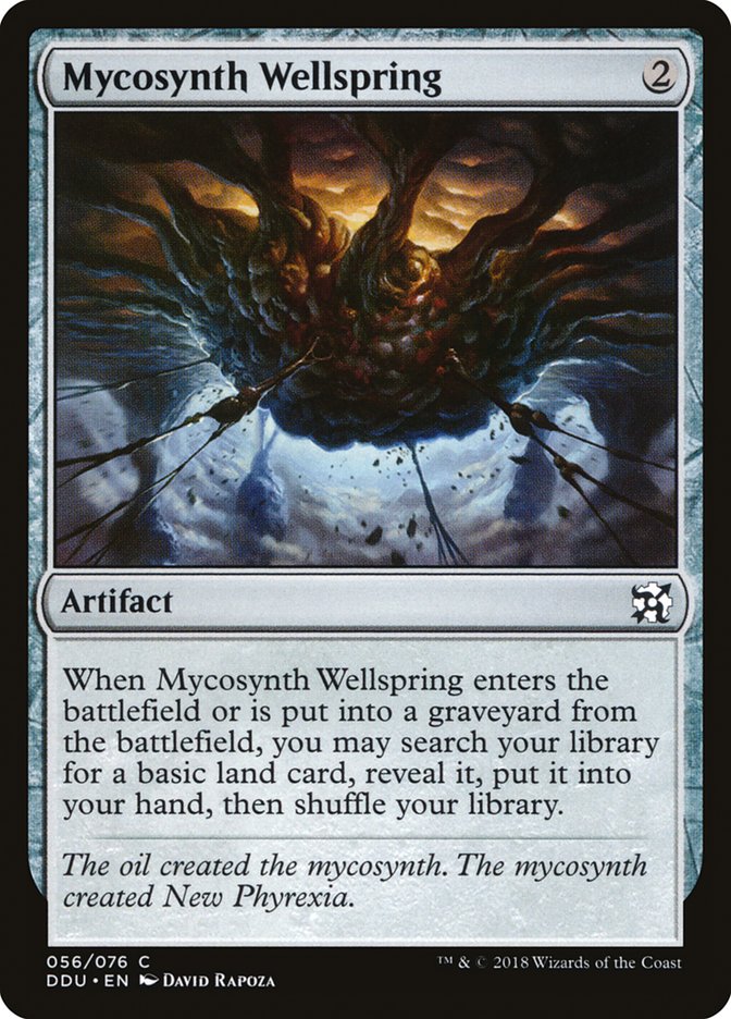 Mycosynth Wellspring [Duel Decks: Elves vs. Inventors] | Black Swamp Games
