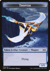 Squirrel // Thopter (008) Double-Sided Token [Double Masters Tokens] | Black Swamp Games