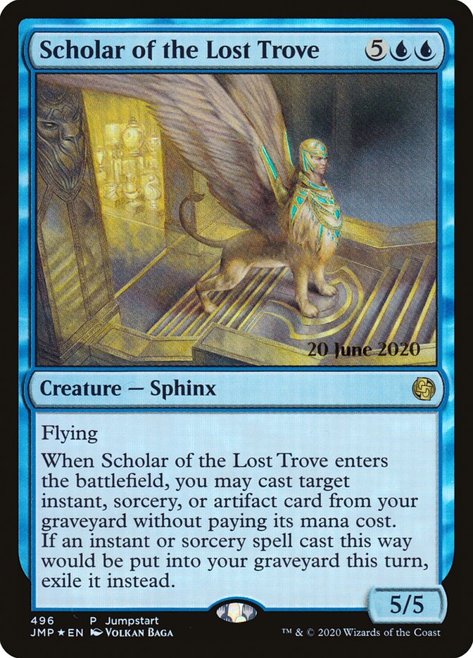 Scholar of the Lost Trove (Prerelease) [Jumpstart] | Black Swamp Games