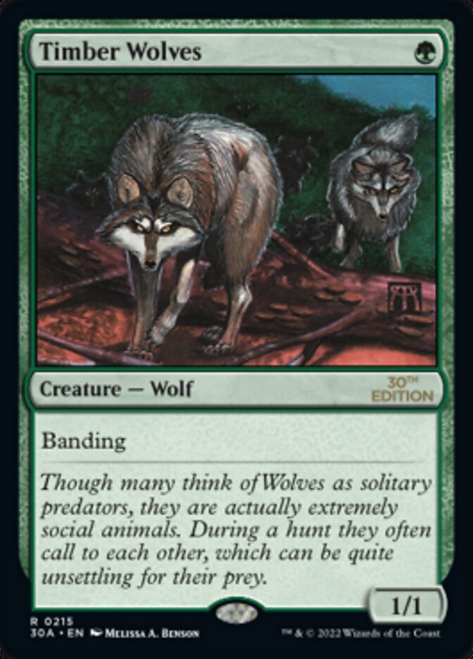Timber Wolves [30th Anniversary Edition] | Black Swamp Games