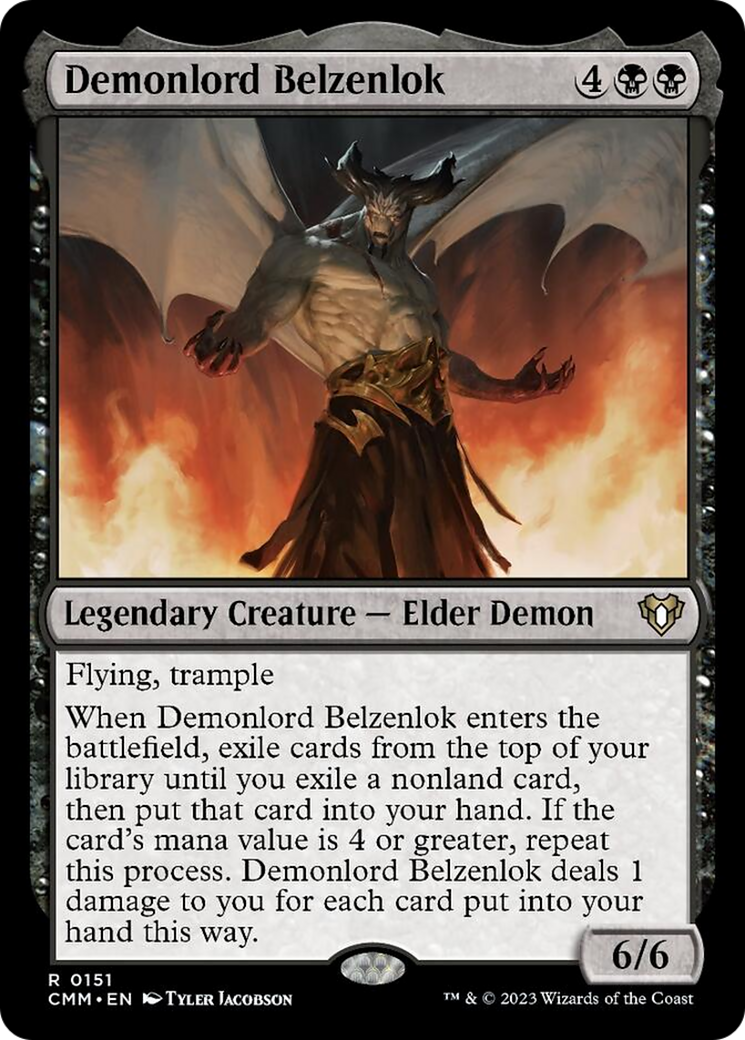 Demonlord Belzenlok [Commander Masters] | Black Swamp Games