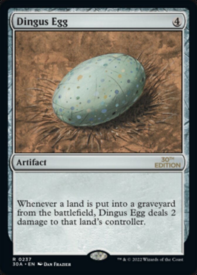Dingus Egg [30th Anniversary Edition] | Black Swamp Games