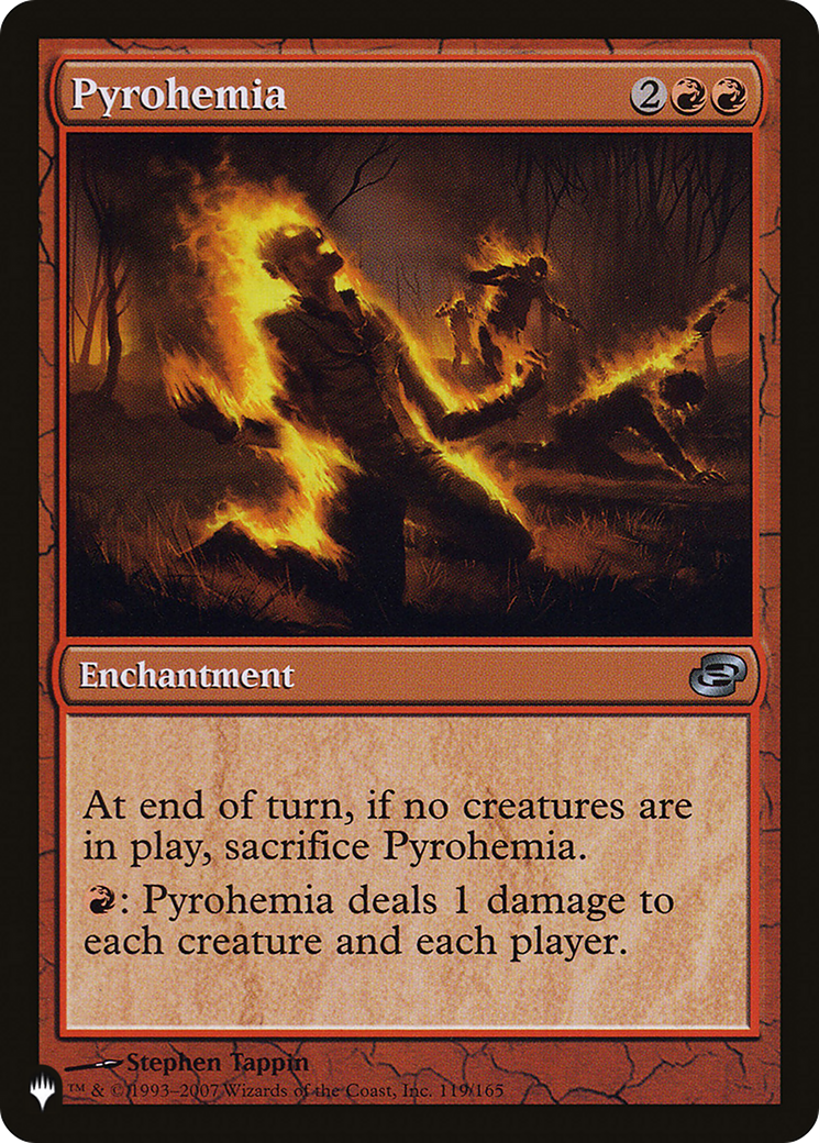 Pyrohemia [The List] | Black Swamp Games
