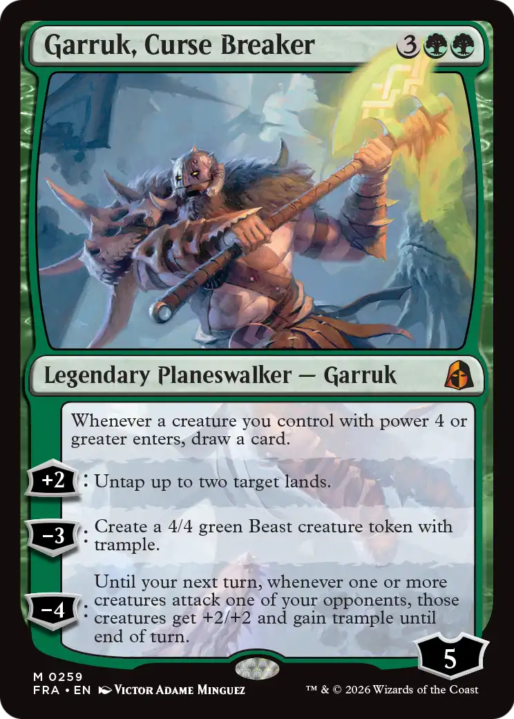 Garruk, Curse Breaker [Reality Fracture] | Black Swamp Games