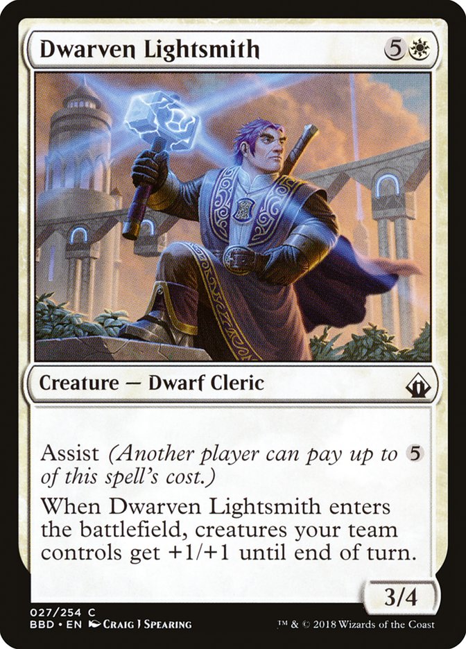 Dwarven Lightsmith [Battlebond] | Black Swamp Games
