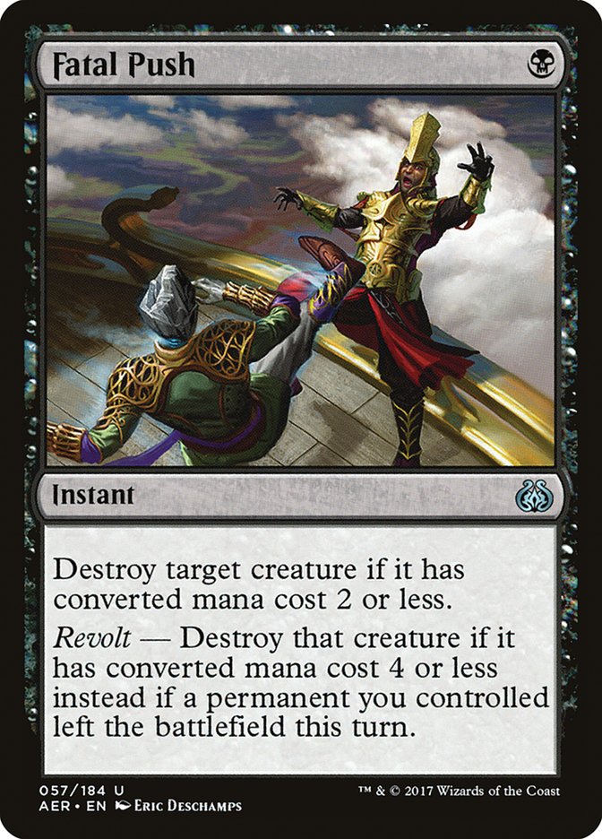 Fatal Push [Aether Revolt] | Black Swamp Games