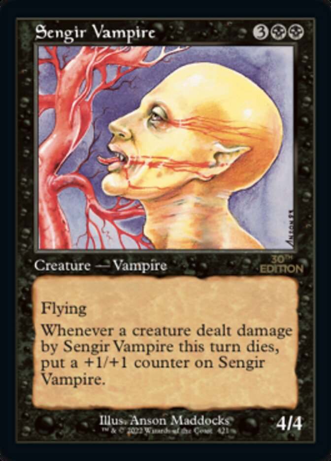 Sengir Vampire (Retro) [30th Anniversary Edition] | Black Swamp Games