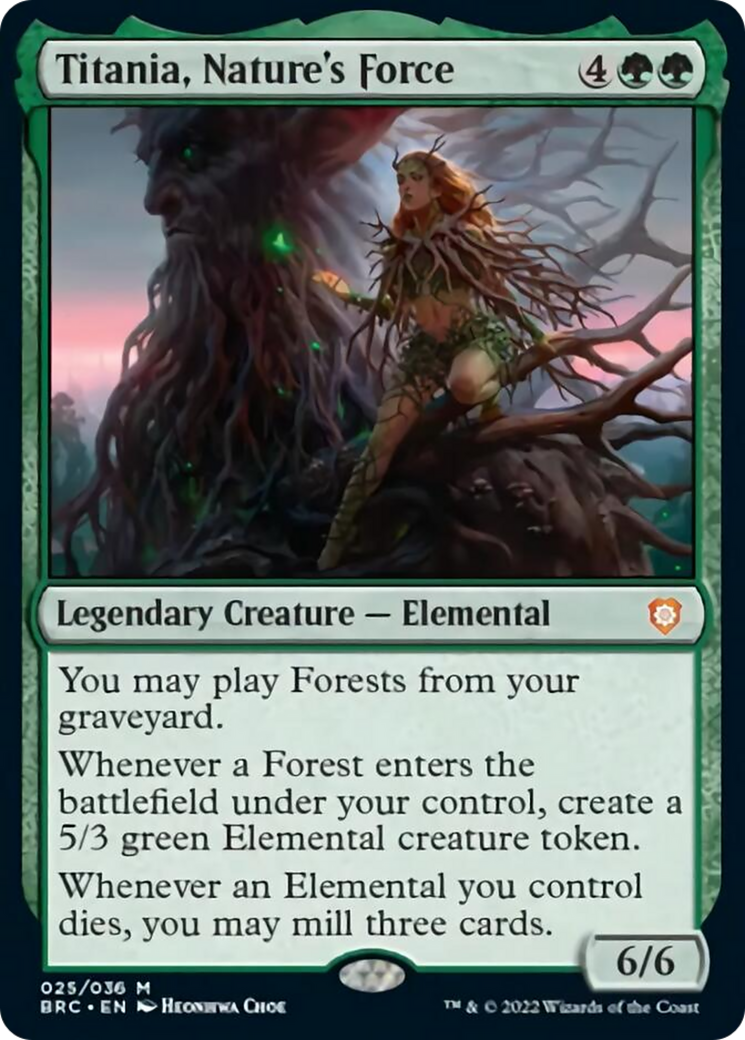 Titania, Nature's Force [The Brothers' War Commander] | Black Swamp Games