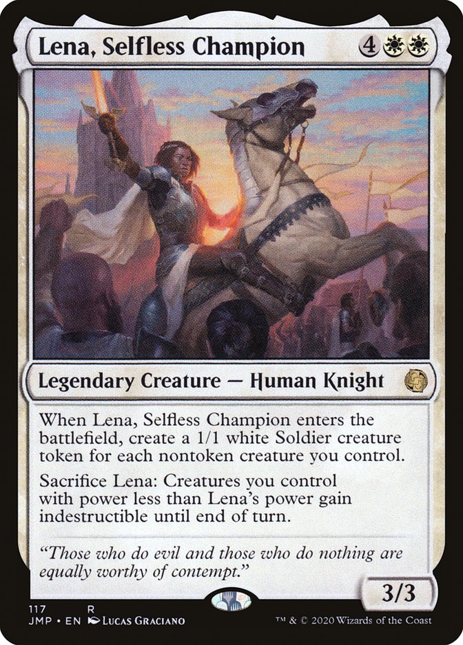 Lena, Selfless Champion [Jumpstart] | Black Swamp Games
