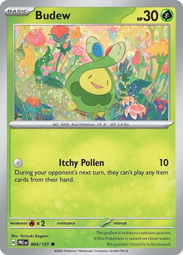 Budew (004/131) [Scarlet & Violet: Prismatic Evolutions] | Black Swamp Games