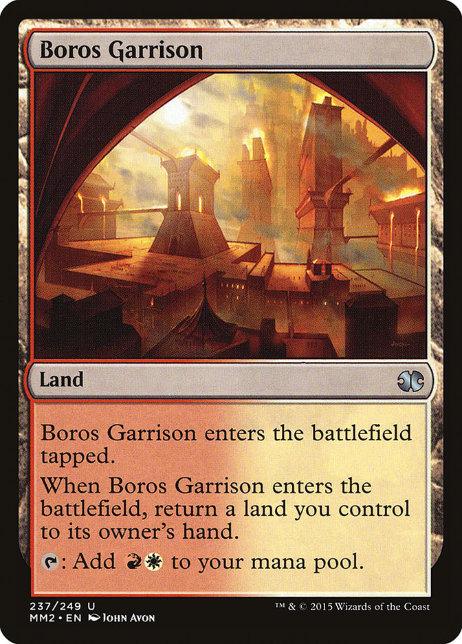 Boros Garrison [Modern Masters 2015] | Black Swamp Games