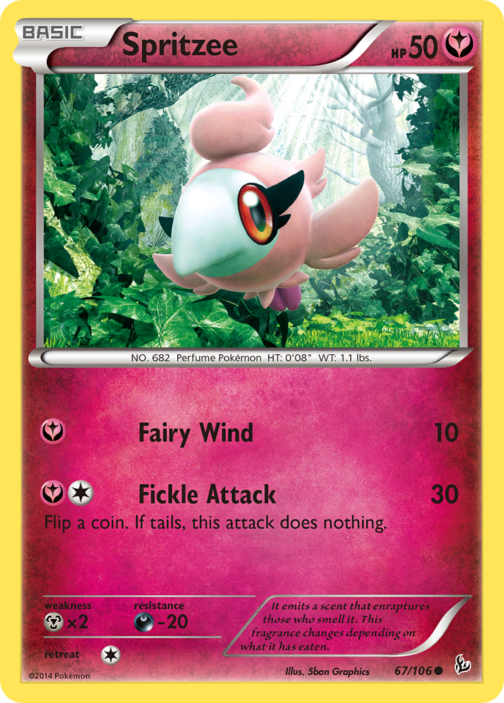 Spritzee (67/106) [XY: Flashfire] | Black Swamp Games