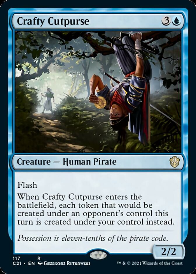 Crafty Cutpurse [Commander 2021] | Black Swamp Games