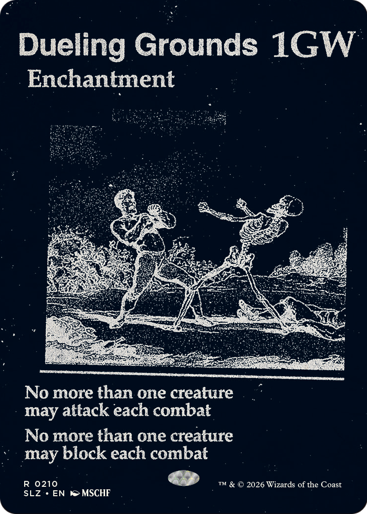 Dueling Grounds (0210) [Secret Lair x MSCHF: The Zeta Set] | Black Swamp Games