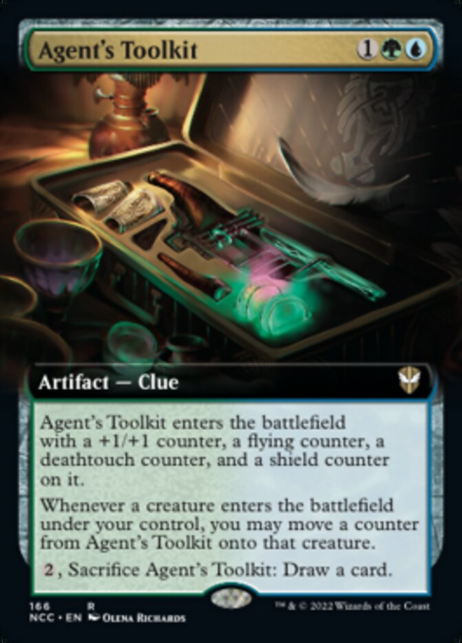 Agent's Toolkit (Extended Art) [Streets of New Capenna Commander] | Black Swamp Games