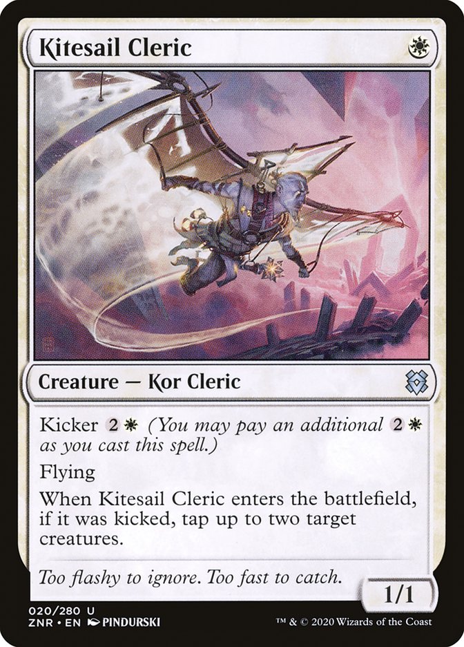 Kitesail Cleric [Zendikar Rising] | Black Swamp Games