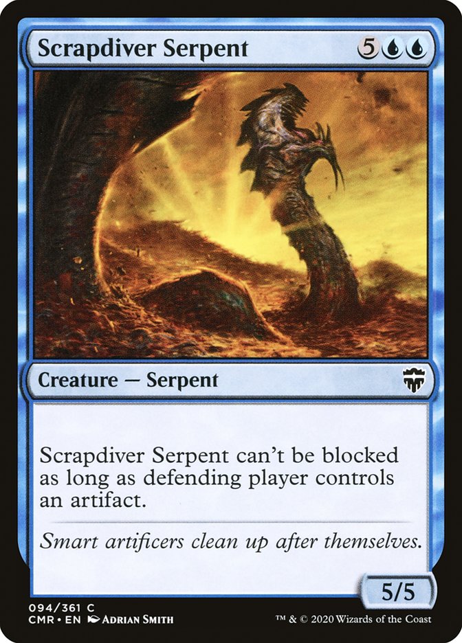 Scrapdiver Serpent [Commander Legends] | Black Swamp Games