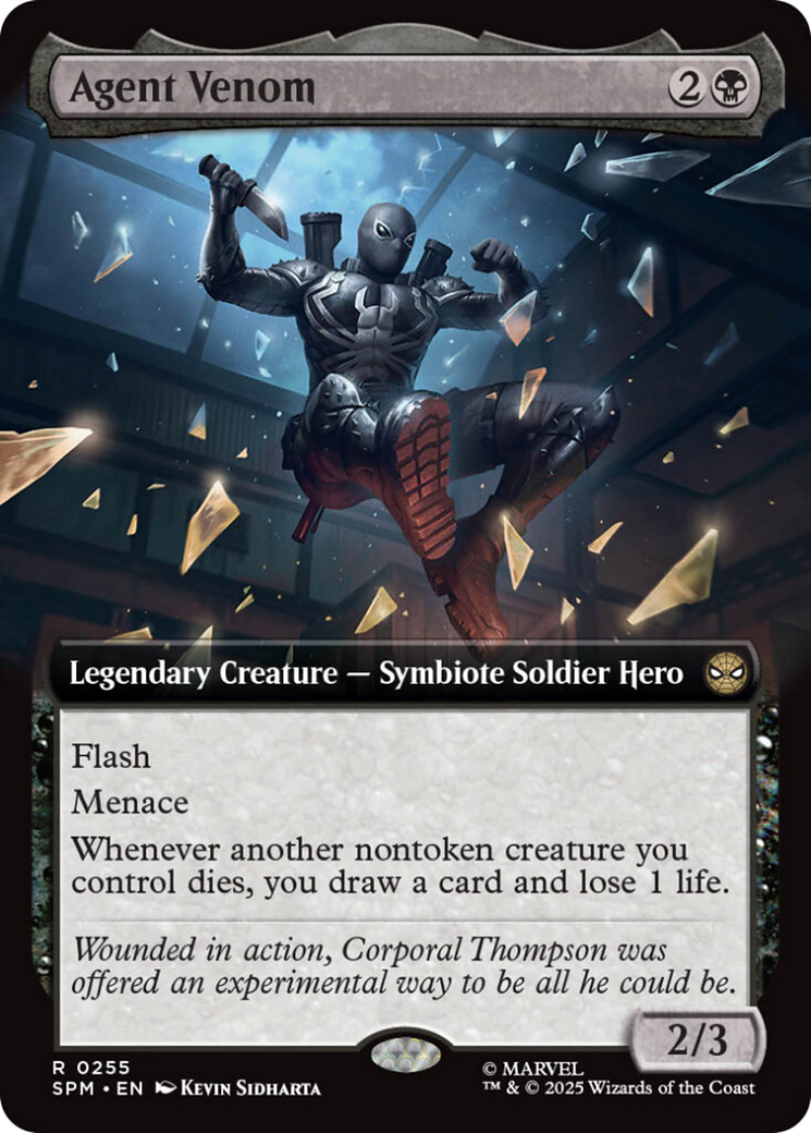 Agent Venom (Extended Art) [Marvel's Spider-Man] | Black Swamp Games