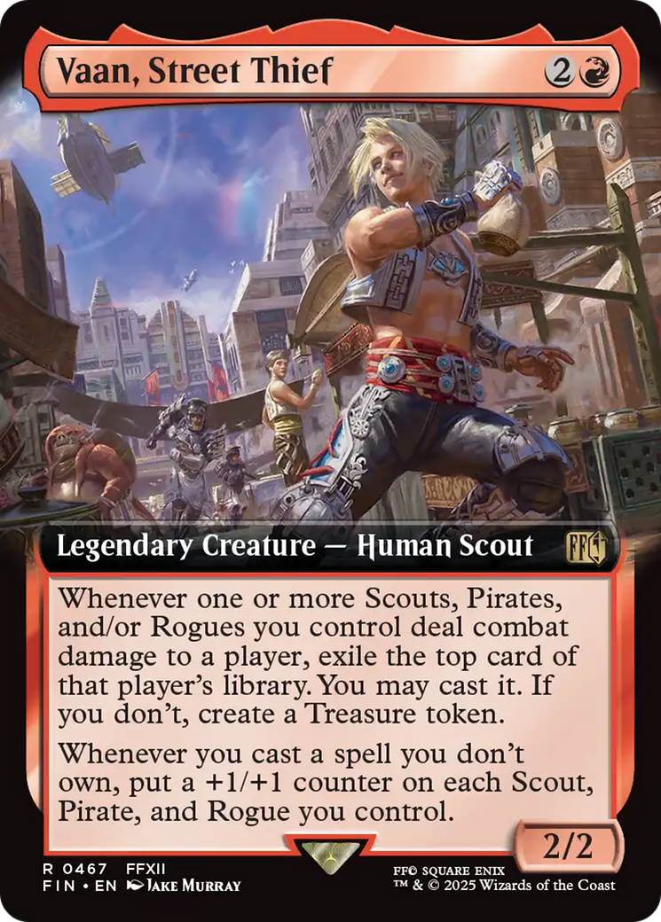 Vaan, Street Thief (Extended Art) [FINAL FANTASY] | Black Swamp Games