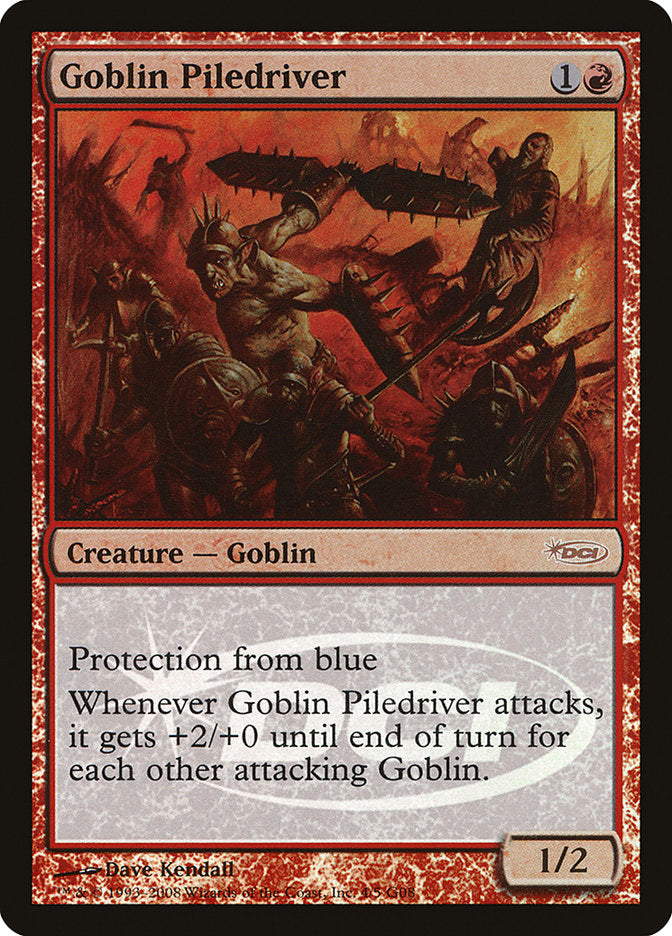 Goblin Piledriver [Judge Gift Cards 2008] | Black Swamp Games