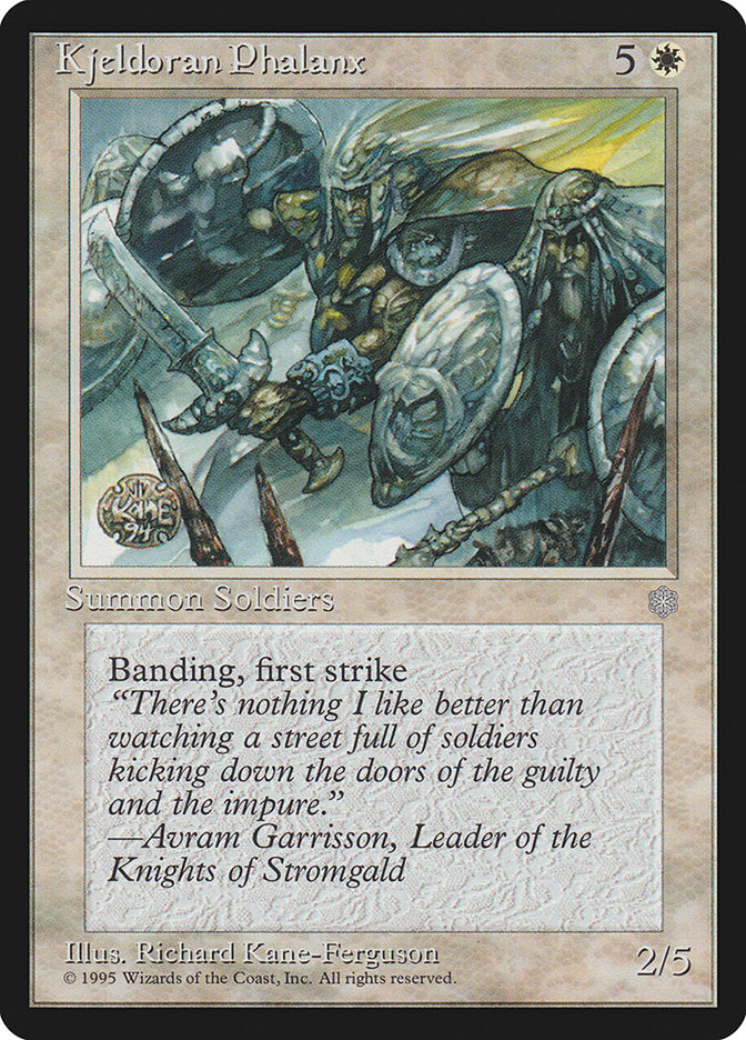 Kjeldoran Phalanx [Ice Age] | Black Swamp Games