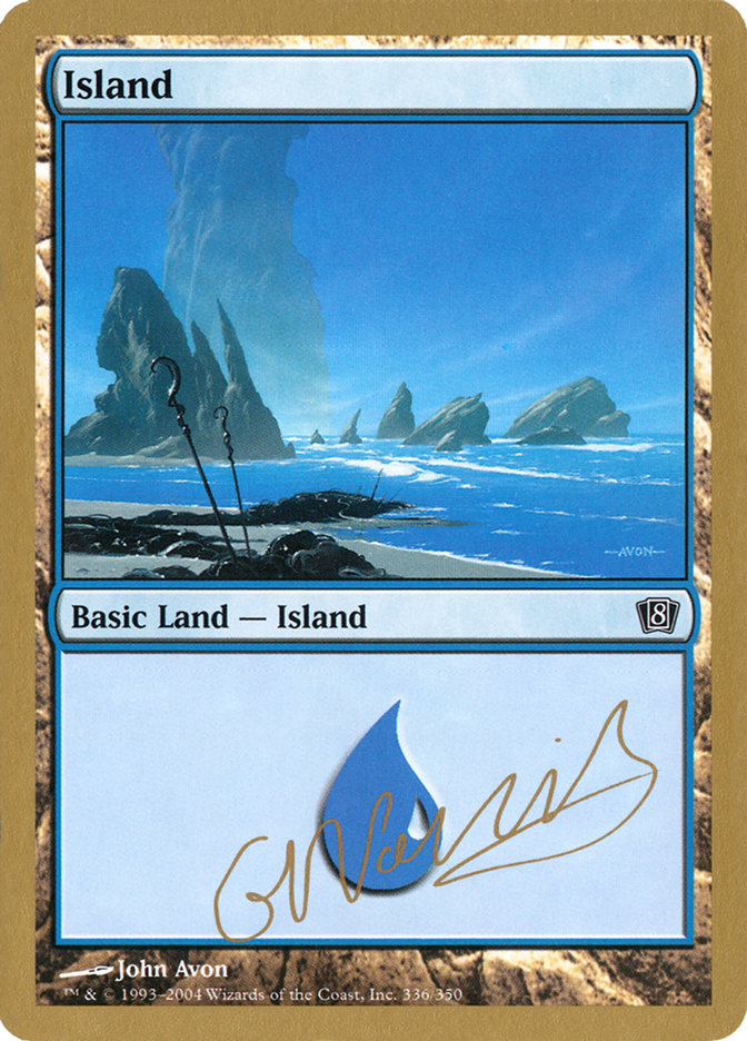 Island (gn336) (Gabriel Nassif) [World Championship Decks 2004] | Black Swamp Games