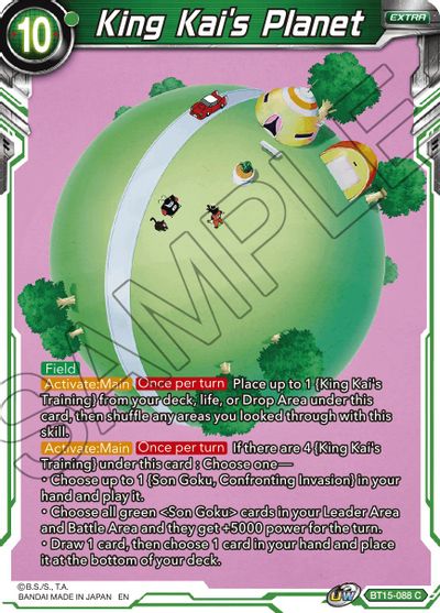 King Kai's Planet (BT15-088) [Saiyan Showdown] | Black Swamp Games