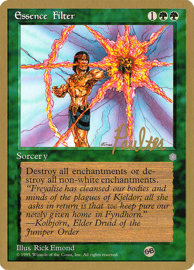 Essence Filter (Preston Poulter) (SB) [Pro Tour Collector Set] | Black Swamp Games
