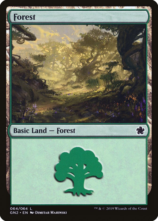 Forest (64) [Game Night 2019] | Black Swamp Games