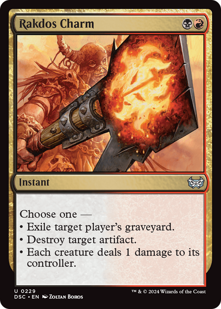 Rakdos Charm [Duskmourn: House of Horror Commander] | Black Swamp Games