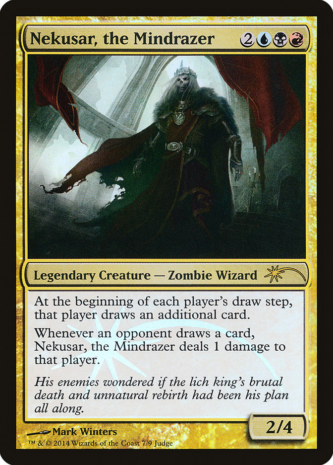 Nekusar, the Mindrazer [Judge Gift Cards 2014] | Black Swamp Games