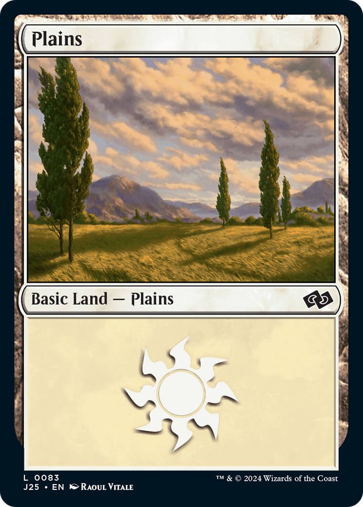 Plains (83) [Foundations Jumpstart] | Black Swamp Games