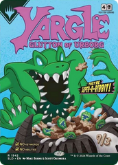 Yargle, Glutton of Urborg (Rainbow Foil) [Secret Lair Drop Series] | Black Swamp Games