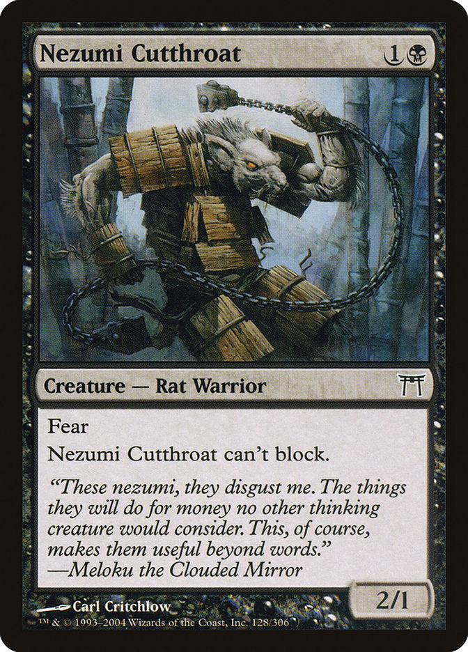 Nezumi Cutthroat [Champions of Kamigawa] | Black Swamp Games