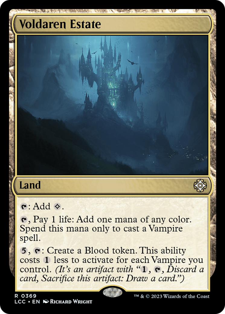 Voldaren Estate [The Lost Caverns of Ixalan Commander] | Black Swamp Games