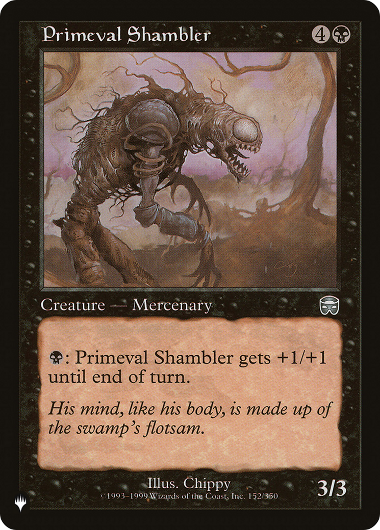 Primeval Shambler [The List] | Black Swamp Games