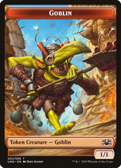 Goblin // Giant Teddy Bear Double-Sided Token [Unsanctioned Tokens] | Black Swamp Games