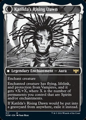 Katilda, Dawnhart Martyr // Katilda's Rising Dawn (Showcase Eternal Night) [Innistrad: Crimson Vow] | Black Swamp Games