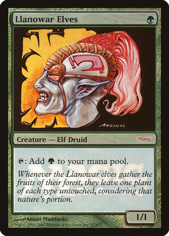 Llanowar Elves [Gateway 2007] | Black Swamp Games