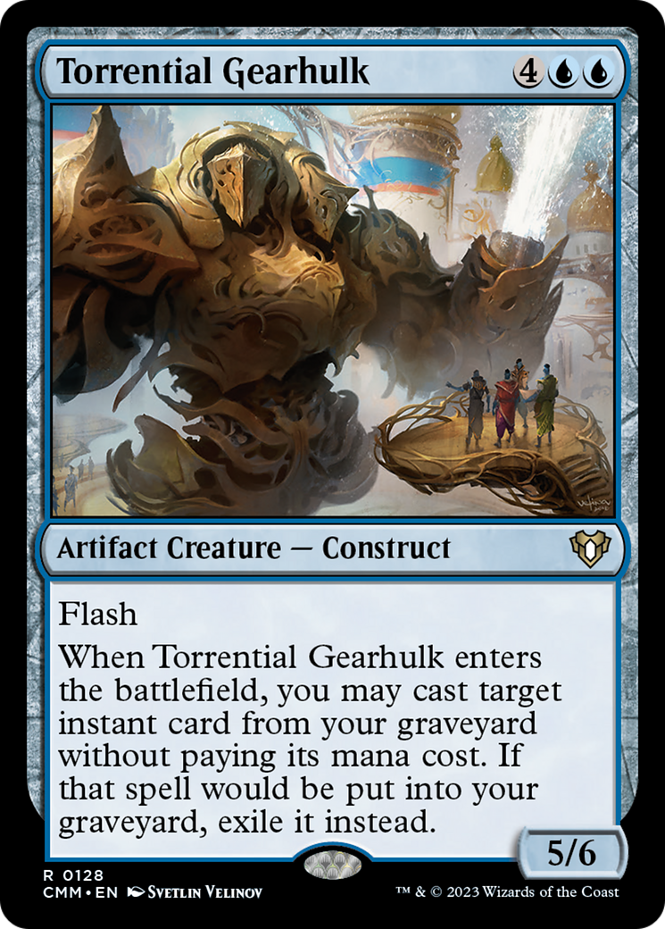 Torrential Gearhulk [Commander Masters] | Black Swamp Games